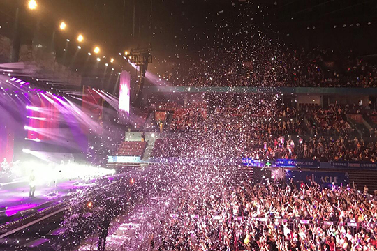 畅享摇滚，悟空体育LED大屏“耀”你好看！