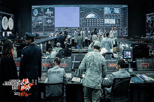 悟空体育携手电影《流浪地球2》，让电影特效和场景全面升级！