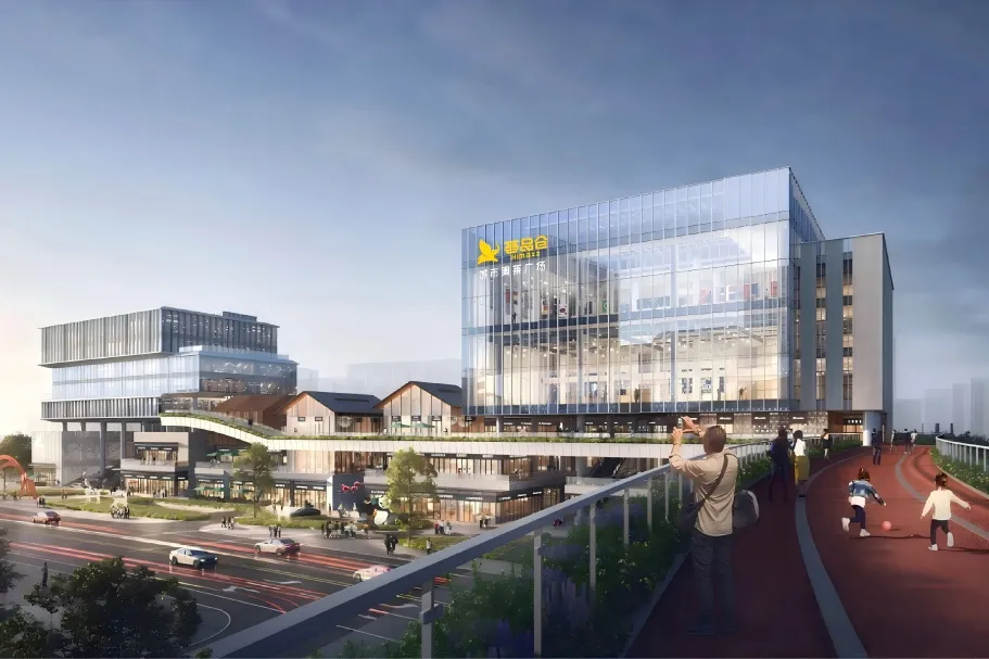 再添新地标！悟空体育LED屏点亮泰安荟品仓城市奥莱广场